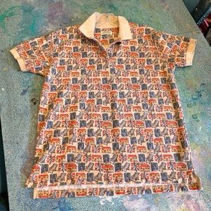 Vintage Beach Hut Polo